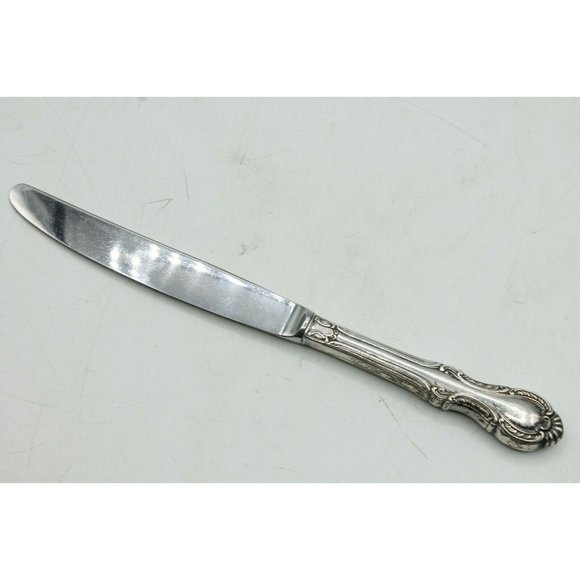 Fine Arts Sterling Silver Southern Stainless Knife 9 1/8"